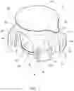 Fig. 02 - INTERLOCKING SINGLE USE TATTOO INK CONTAINER