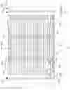 Fig. 04 - Replaceable filter plate assembly for a rotary drum filter