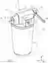 Fig. 01 - Filter for liquid or viscous product and spraying installation including such a filter