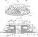 Fig. 01 - Rotor disk for gas turbine engine