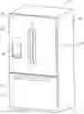 Fig. 01 - Refrigeration appliance with slim ice maker