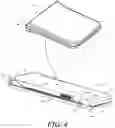 Fig. 05 - Electronic device with hinge defining an asymmetrical service loop for a flexible display and corresponding systems and methods