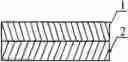 Fig. 01 - Flexible display screen cover plate, flexible display module and flexible display device