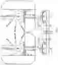 Fig. 10 - SUPPORT ASSEMBLY FOR DUAL ROTARY RAKING MACHINE