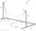 Fig. 01 - Space-saving hammock stand
