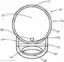Fig. 01 - Personal effects holder with receiving face