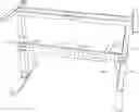 Fig. 01 - Desk stabilizer bar