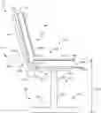 Fig. 01 - Athletic chair with adjustable heating and height