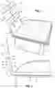Fig. 02 - Hinged chair with rotatable fold-down back