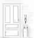 Fig. 01 - Package receptacle and theft deterrent device and system