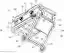 Fig. 01 - Collapsible stand for a barbecue grill