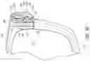 Fig. 12 - Eyewear lens interchange with magnetic latch