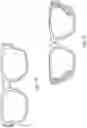 Fig. 14 - Eyewear lens interchange with magnetic latch