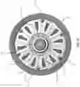 Fig. 11 - Planar high torque electric motor