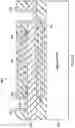 Fig. 11 - Piezoelectric resonator with patterned resonant confiners