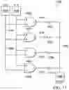 Fig. 14 - IC with first and second functional circuits coupling only first circuits to output bond pads