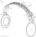 Fig. 01 - Headphones with telescoping stem assembly
