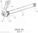 Fig. 02 - Quick-release device for bicycle