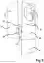 Fig. 06 - Foldable Raised Pet Feeding Stand with vertical backboard displaying advertisements, promotions, inspirational messages, and entertainment