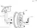 Fig. 01 - Systems, methods, and apparatuses for implementing a center-pin housing-free reel with variable resistance braking and a casting pivot upon a transaxial plane