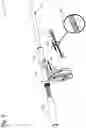 Fig. 10 - Systems, methods, and apparatuses for implementing a center-pin housing-free reel with variable resistance braking and a casting pivot upon a transaxial plane