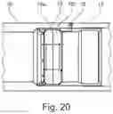 Fig. 22 - Well tool device with a breakable ball seat