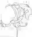 Fig. 01 - Aircraft head-mounted visualization system with hasps compatible with audio headphones