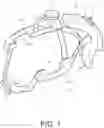 Fig. 02 - Aircraft head-mounted visualization system with hasps compatible with audio headphones