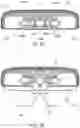 Fig. 04 - Near eye display (NED) device housing shell integrated with molded boss clusters for precision mounting of hardware components