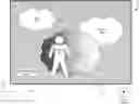 Fig. 01 - Stacked media elements with selective parallax effects