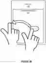 Fig. 05 - Flick to send or display content