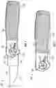 Fig. 02 - Easily disassembled folding knife with replaceable blade