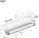 Fig. 03 - Developing cartridge having a member with a hole and a lever received in the hole