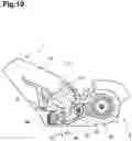Fig. 11 - Developing cartridge having a member with a hole and a lever received in the hole