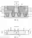 Fig. 07 - Interconnects separated by a dielectric region formed using removable sacrificial plugs