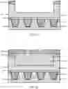 Fig. 08 - Interconnects separated by a dielectric region formed using removable sacrificial plugs
