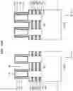 Fig. 33 - Integrated circuit device having a work function control layer with a step portion located on an element isolation layer