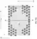 Fig. 19 - Three-dimensional memory device containing eye-shaped contact via structures located in laterally-undulating trenches and method of making the same