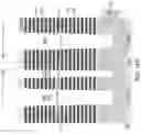 Fig. 33 - Three-dimensional memory device containing eye-shaped contact via structures located in laterally-undulating trenches and method of making the same