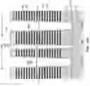 Fig. 40 - Three-dimensional memory device containing eye-shaped contact via structures located in laterally-undulating trenches and method of making the same