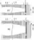 Fig. 45 - Three-dimensional memory device containing eye-shaped contact via structures located in laterally-undulating trenches and method of making the same