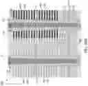 Fig. 60 - Three-dimensional memory device containing eye-shaped contact via structures located in laterally-undulating trenches and method of making the same