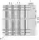 Fig. 22 - Three-dimensional memory device containing eye-shaped contact via structures located in laterally-undulating trenches and method of making the same