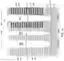 Fig. 48 - Three-dimensional memory device containing eye-shaped contact via structures located in laterally-undulating trenches and method of making the same