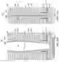 Fig. 53 - Three-dimensional memory device containing eye-shaped contact via structures located in laterally-undulating trenches and method of making the same