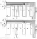Fig. 25 - Three-dimensional memory device containing asymmetric, different size support pillars and method for making the same