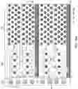 Fig. 33 - Three-dimensional memory device containing asymmetric, different size support pillars and method for making the same
