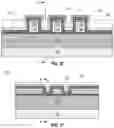 Fig. 11 - Quantum dot devices with multiple layers of gate metal