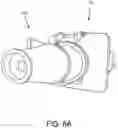 Fig. 13 - Electrical outlet with female member moveable between connected and disconnected portions