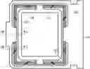 Fig. 01 - Multiple layer flexure for supporting a moving image sensor